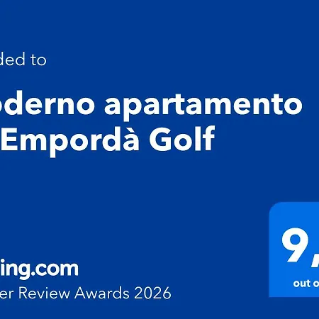 Lejlighed Moderno En Emporda Golf *